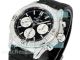 Super Clone Breitling Chronomat B01 Watch Black Chronograph Dial with Diamonds (3)_th.jpg